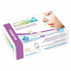 Sanispira - Sanispira allergia dispositivo nasale 10 pezzi taglia s