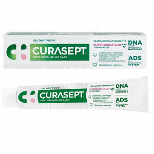 Curasept - Curasept gel dentifricio ads dna trattamento astringente 75ml