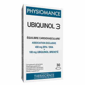Physiomance ubiquinol 3 - Physiomance ubiquinol 3 30 perle
