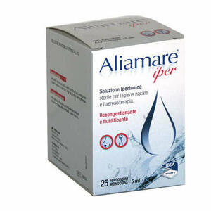 Aliamare - Aliamare 25 flaconcini ipertonici da 5ml