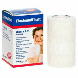 Elastomull - Benda elastica elastomull 8 x 400 cm 2 pezzi