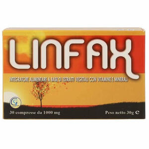 Sanamedica - Linfax 30 compresse astuccio 30 g