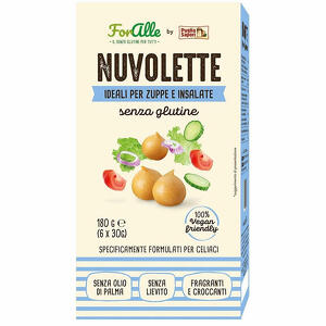 Foralle nuvolette - Foralle nuvolette classiche 6 bustine da 30 g