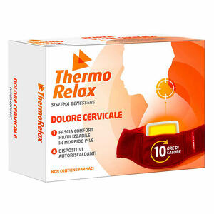 Thermorelax - Thermorelax fascia dolore cervicale+4 dispositivi autoriscaldanti