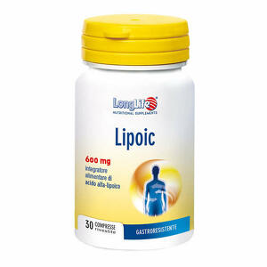 Long life - Longlife lipoic 30 compresse