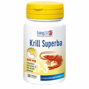 Long life - Longlife krill superba 30 capsule