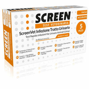 Screen italia - Screenvet test rapido infezione tratto urinario cane e gatto test veterinario