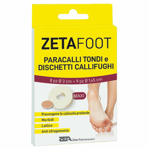 Zeta farmaceutici - Zetafoot paracallo tondo 8 pezzi + dischetto callifugo 9 pezzi
