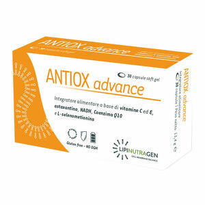 Lipinutragen - Antiox advance 30 capsule soft gel