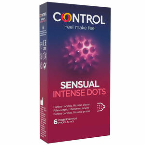 Control - Control sensual intense dots 6 pezzi
