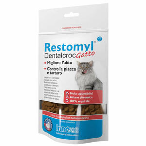 Innovet - Restomyl dentalcroc gatto busta 60 g