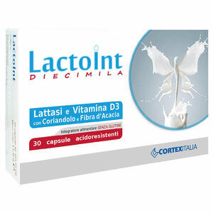 Diecimila - Lactoint diecimila 30 capsule acidoresistenti senza glutine