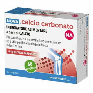Nova calcio carbonato na - Nova calcio carbonato na 0,5g 60 compresse