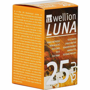 Wellion - Wellion luna 25 strips strisce per misurazione glicemia