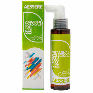 Aessere - Vitamina b colloidale plus spray 500ppm 100ml