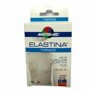 Master Aid - Rete tubolare elastica ipoallergenica master-aid elastina torace 5 mt in tensione calibro 8 cm