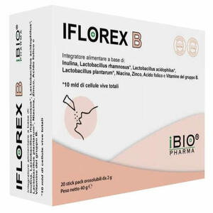 Ibiopharma - Iflorex b 20 stickpack da 2 g