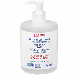 Logofarma - Boderm hand cleansing gel 70% 500ml con dispenser