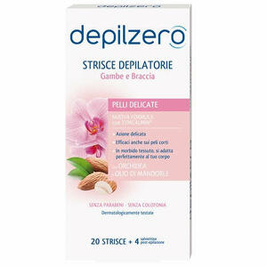 Depilzero - Depilzero strisce gambe braccia 20 pezzi