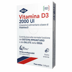 Ibsa - Vitamina d3 ibsa 2000 ui 30 film orodispersibili