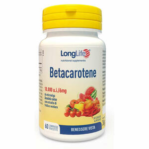 Longlife - Longlife betacarotene 60 compresse
