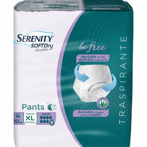 Serenity - Serenity pants sd sensitive be free maxi xl 10 pezzi