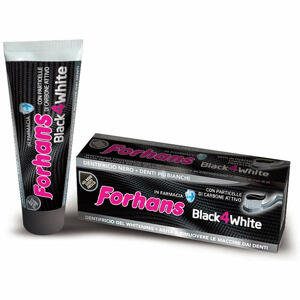 Forhans - Dentifricio forhans gel black4white