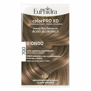 Euphidra - Euphidra colorpro xd 700 biondo gel colorante capelli in flacone + attivante + balsamo + guanti