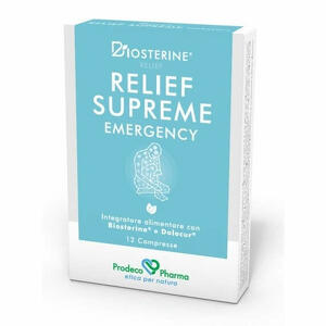 Biosterine - Biosterine relief supreme emergency 12 compresse