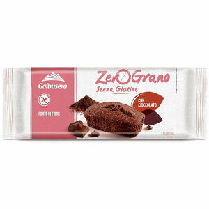 Galbusera - Zerograno plumcake cioccolato 6 pezzi