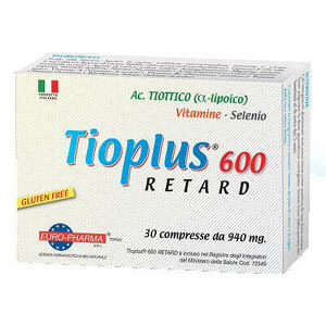 Tioplus 600  retard - Tioplus 600 retard 30 compresse