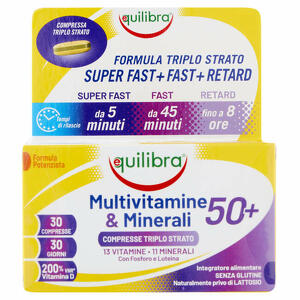 Equilibra - Multivitamine&minerali 50+ 30 compresse