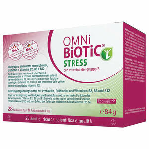 Stress con vitamine del gruppo b - Omni biotic stress vitamine gruppo b 28 bustine da 3 g