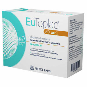 Proge farm - Eutoplac ad oral 20 bustine