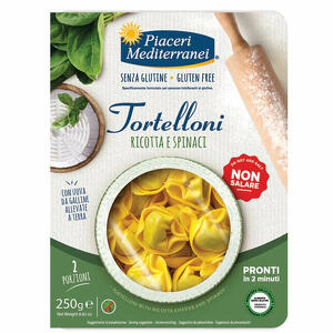 Piaceri mediterranei - Tortelloni ricotta spinaci 250 g