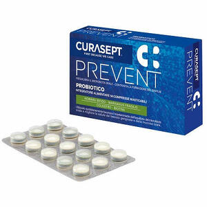 Curasept - Curasept prevent probiotico 14 compresse masticabili