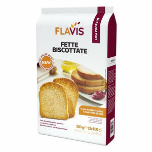 Flavis - Flavis fette biscottate aproteiche 300 g