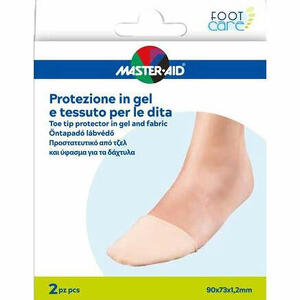 Master Aid - Protezione in gel e tessuto master-aid footcare punta dei piedi 2 pezzi c16