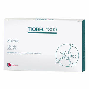 Tiobec - Tiobec 800 20 compresse fast-slow 36 g