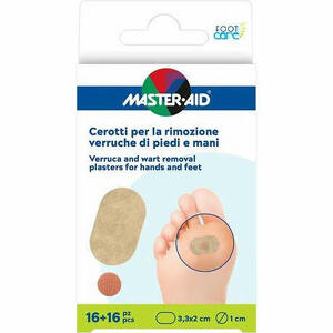 Pietrasanta pharma - Cerotto verruche master-aid footcare piedi/mani 16 pezzi e4