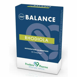 Gse - 360 balance rhodiola 30 compresse