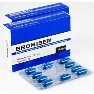 Bromiser - Bromiser 20 compresse 850mg
