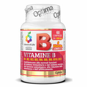 Colours of life - Colours of life vitamine b complex 60 compresse 1000mg