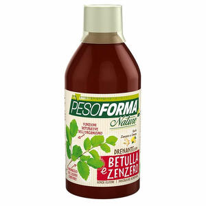 Pesoforma - Pesoforma nature drenante betulla e zenzero 500ml