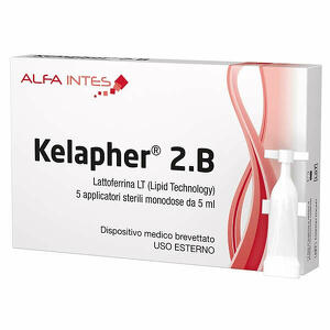 Alfa intes - Kelapher 2b 5 applicatori sterili monodose da 5ml terapia topica
