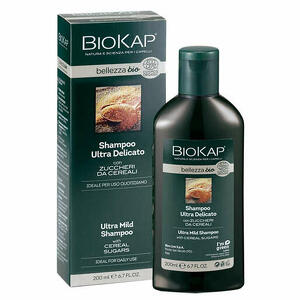 Biokap - Biokap bellezza bio shampoo ultra delicato cosmos ecocert 200ml biosline