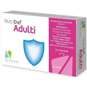 Nutridef - Nutridef adulti 20 compresse