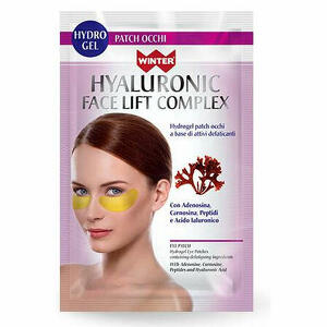 Face lift complex - Winter hyaluronic face lift complex patch occhi rughe occhiaie 1,5 g x 2