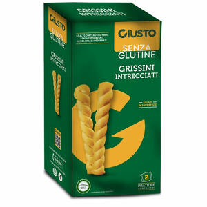 Grissiniintrecciati - Giusto senza glutine intrecciati grissini 150 g