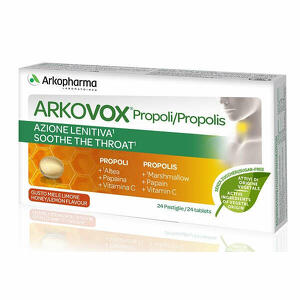 Arkofarm - Arkovox propoli miele/limone 24 compresse